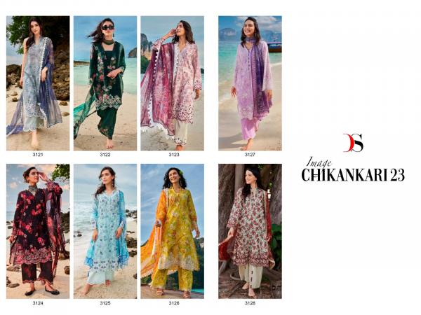 Deepsy Image Chikankari 23 Cotton Dupatta Pakistani Suit Collection